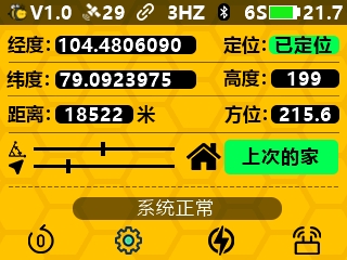 彩色触摸屏